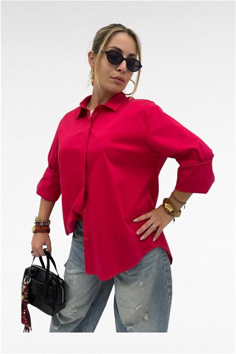 Camicia con bottoni a scomparsa PICTURE